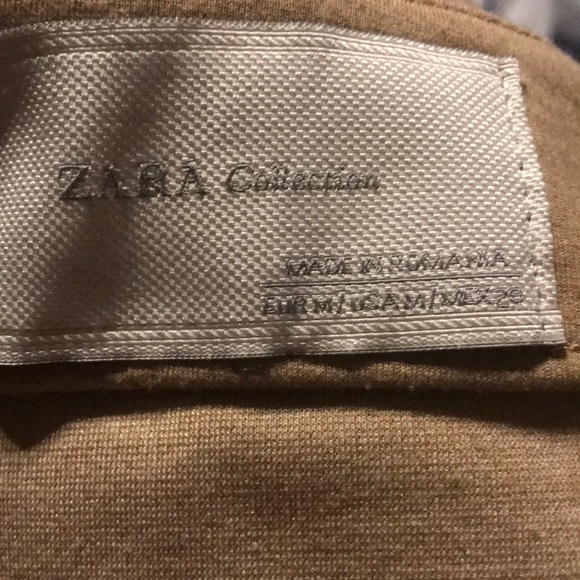 Zara Collection Skater Skirt Pockets Side Zipper M - Picture 7 of 7